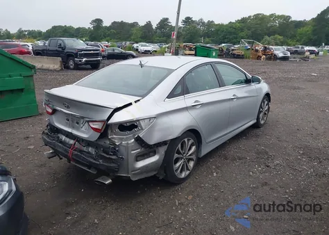 2014 Hyundai Sonata Se из США, поврежденный, VIN 5NPEC4AC5EH922836
